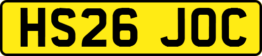 HS26JOC