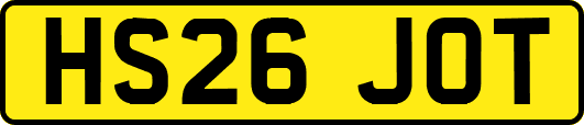 HS26JOT