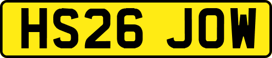 HS26JOW