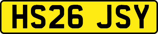 HS26JSY