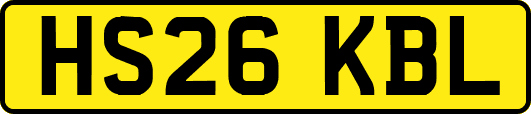 HS26KBL