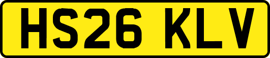 HS26KLV