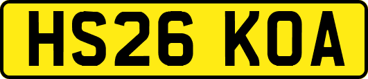 HS26KOA