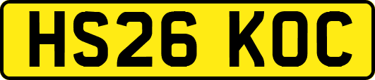 HS26KOC