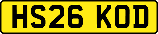 HS26KOD