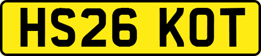 HS26KOT