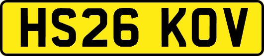 HS26KOV