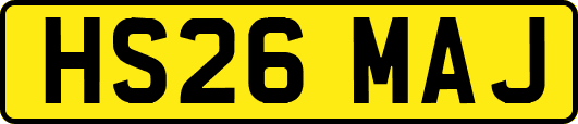 HS26MAJ