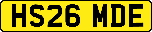 HS26MDE