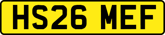 HS26MEF