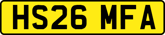 HS26MFA