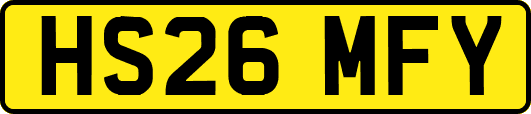 HS26MFY