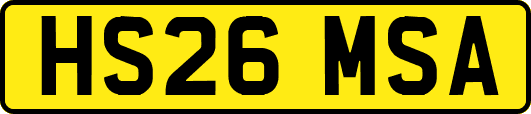 HS26MSA