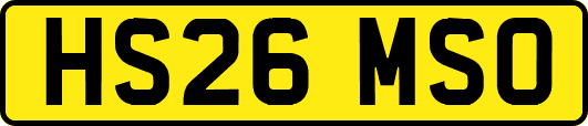 HS26MSO