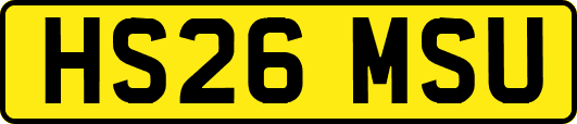 HS26MSU