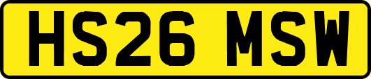 HS26MSW