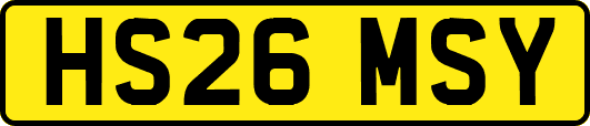 HS26MSY