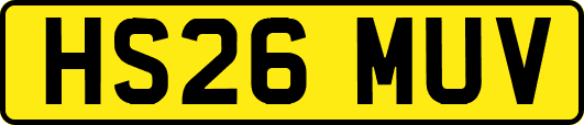 HS26MUV