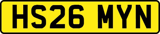 HS26MYN