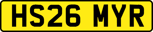 HS26MYR