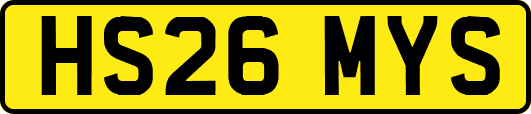 HS26MYS