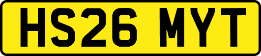 HS26MYT