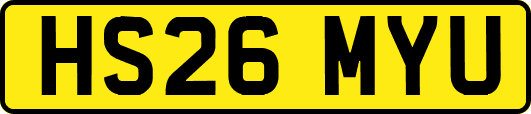 HS26MYU