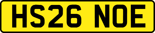 HS26NOE