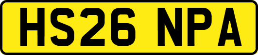 HS26NPA