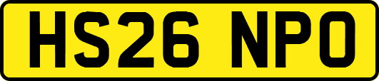 HS26NPO