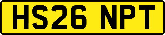 HS26NPT