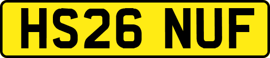 HS26NUF