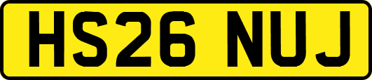 HS26NUJ