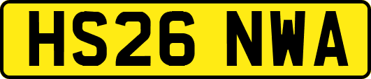 HS26NWA