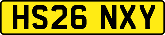 HS26NXY