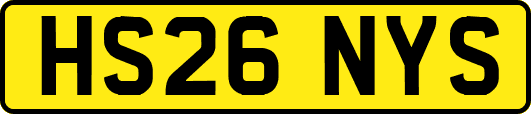 HS26NYS