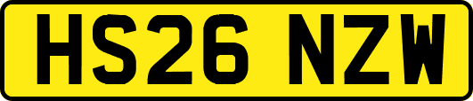 HS26NZW