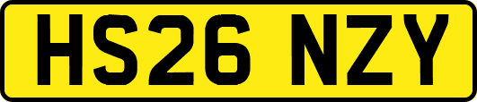 HS26NZY