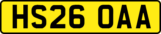 HS26OAA