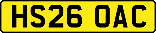 HS26OAC