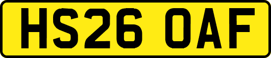 HS26OAF