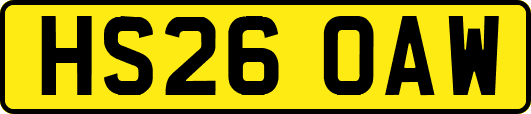HS26OAW