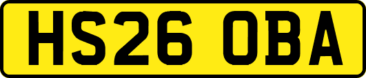 HS26OBA