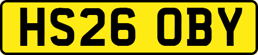 HS26OBY
