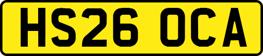 HS26OCA