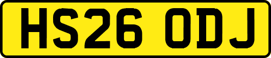HS26ODJ