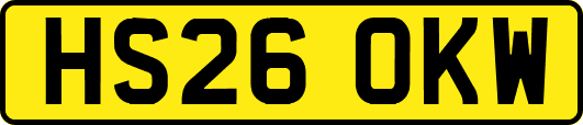 HS26OKW