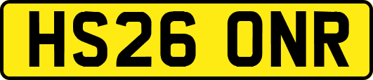 HS26ONR