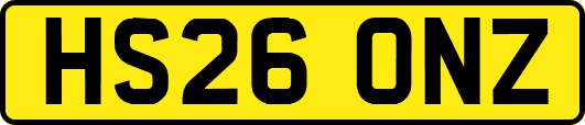 HS26ONZ