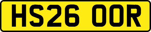 HS26OOR